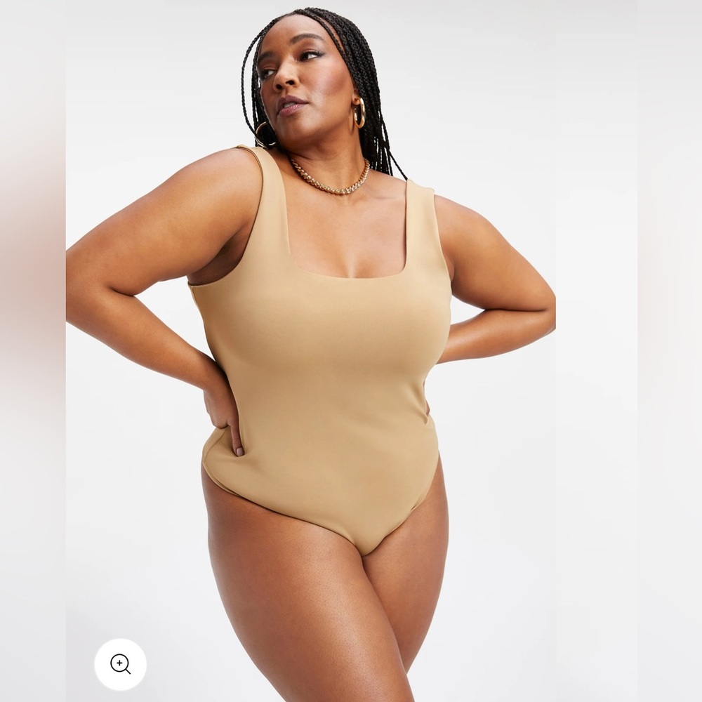 Good American SCUBA SQUARE NECK BODYSUIT SZ xl (4) worn once